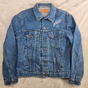 VTG Levi's 70506 0214 ABC TV Denim Trucker Jacket Men's Size 40 USA